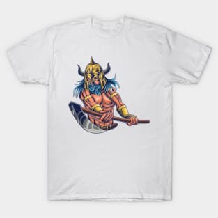 The power of strength viking warrior T-Shirt